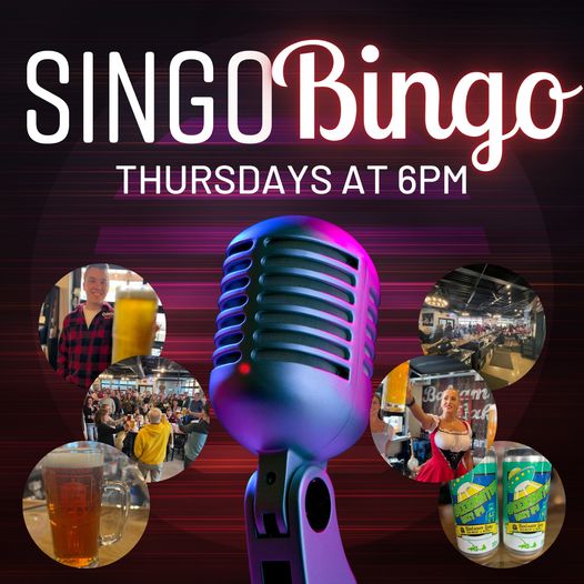 Join us for Singo bingo every Thursday at 9 pm at Balsam Lake Brewery.