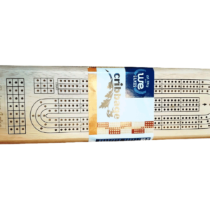 A Cribbage Board with numbers on it, perfect for game night at Balsam Lake Brewery.