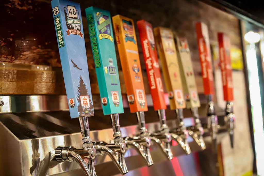 8 tap handles