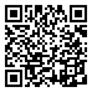 Black and white qr code.